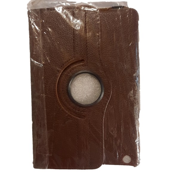 Rotating Brown Case for iPad Mini 1/2/3 - New - Picture 1 of 5